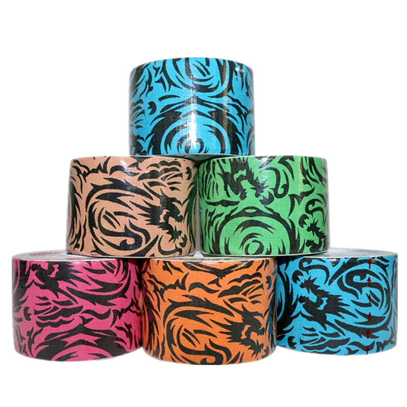 Medical Tape - 5.0cm*5m kinesio Tape Tex With stripes