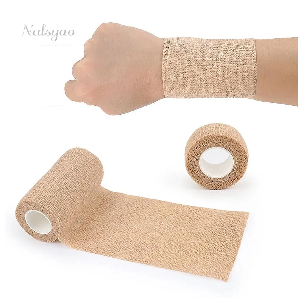 5 Pcs 2.5/5/7.5/10cm Self Adhe - Medical Tape 评论和价格