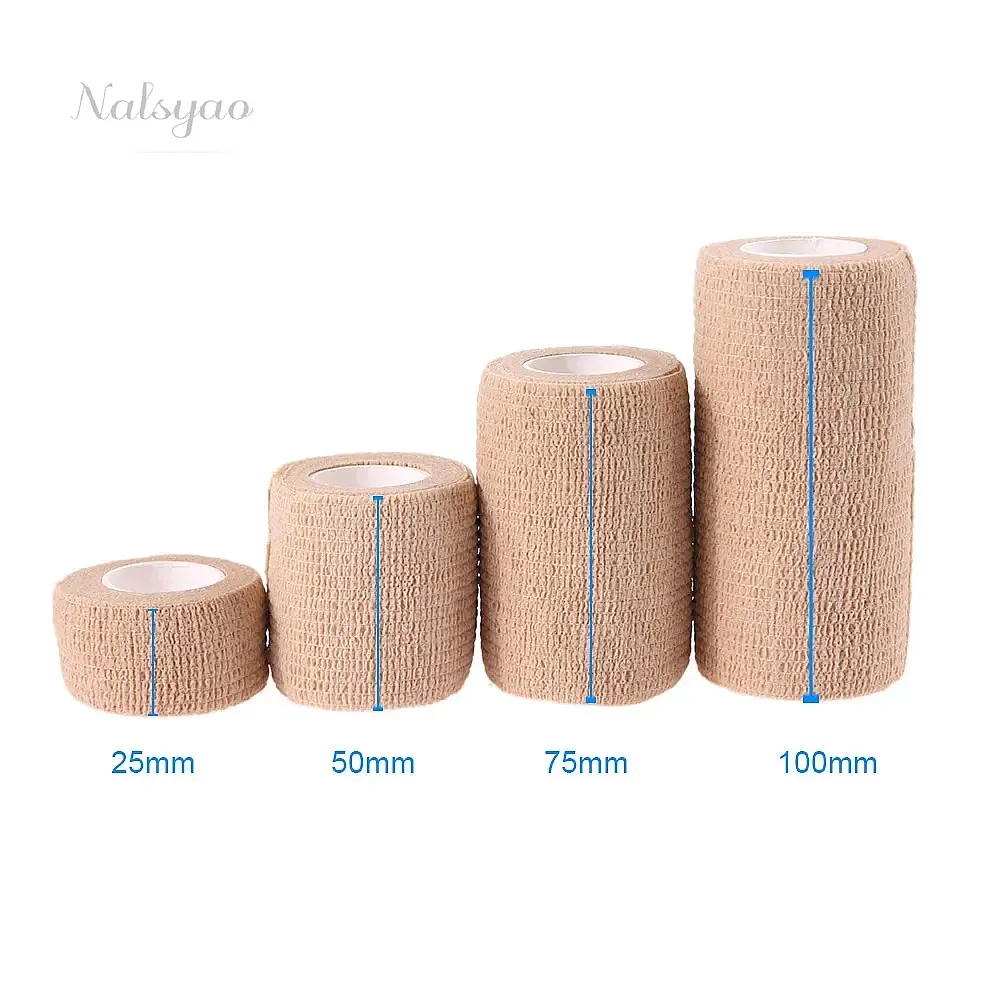 5 Pcs 2.5/5/7.5/10cm Self Adhe - Medical Tape 评论和价格