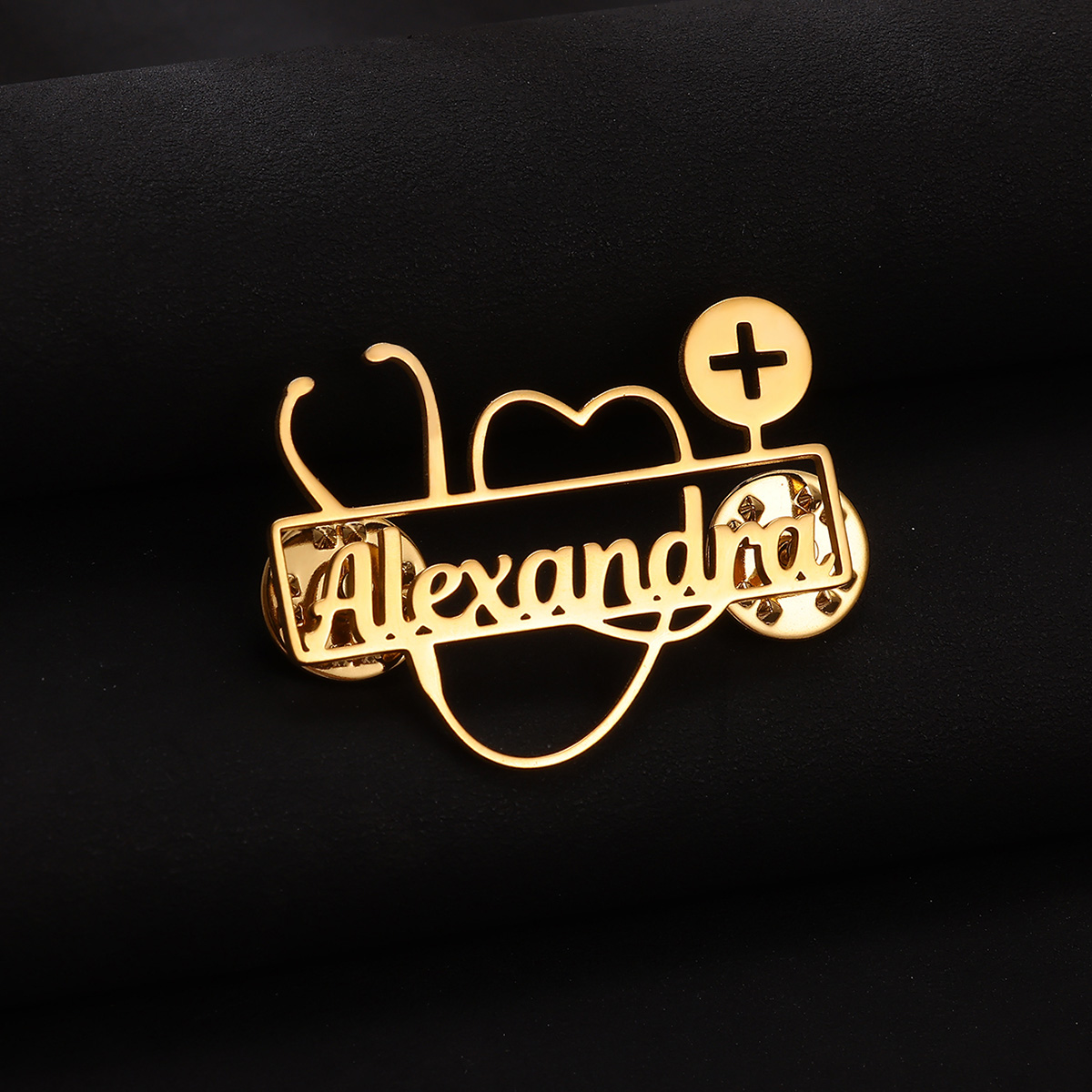 Custom Stethoscope Brooch Pers - Stethoscope 评论和价格