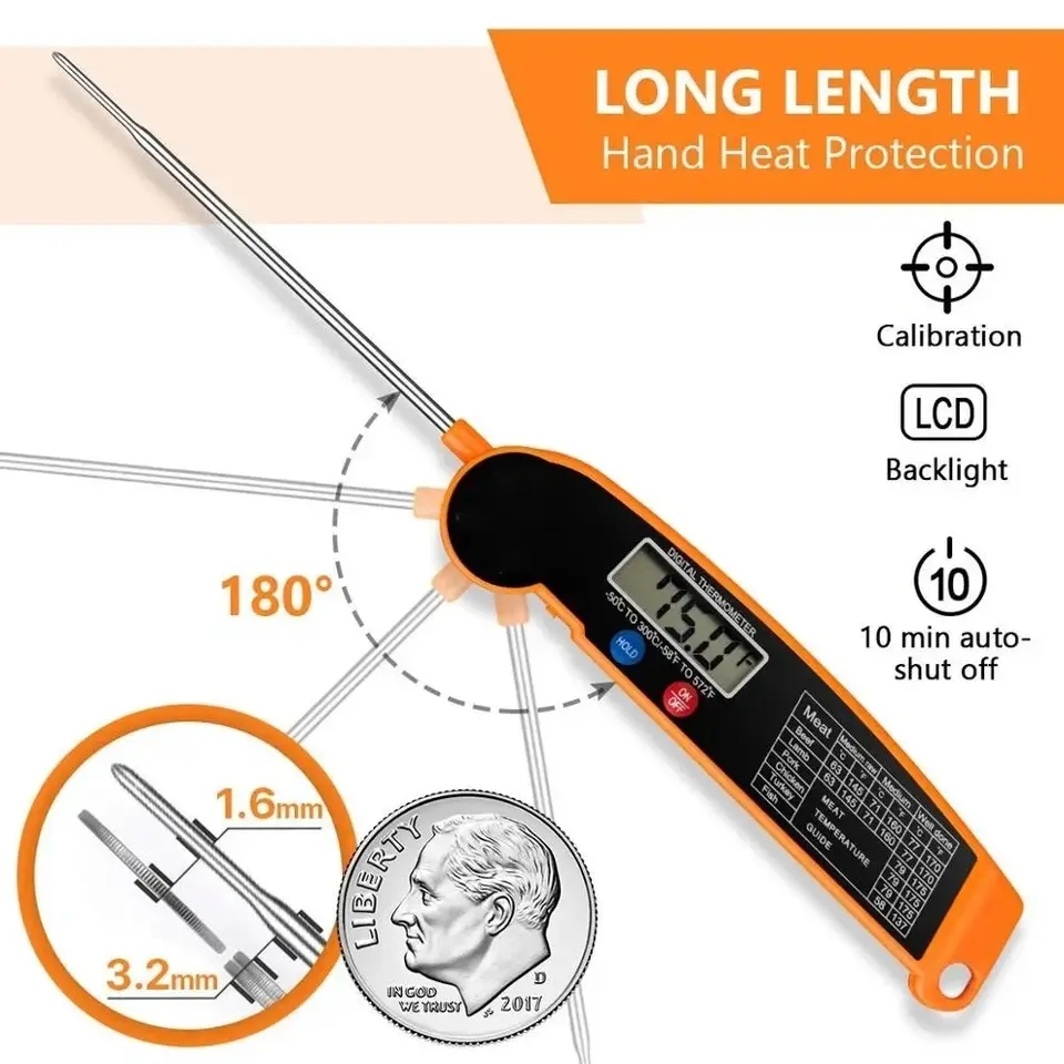 1Pc Digital Kitchen Food Therm - Thermometer Digital 评论和价格