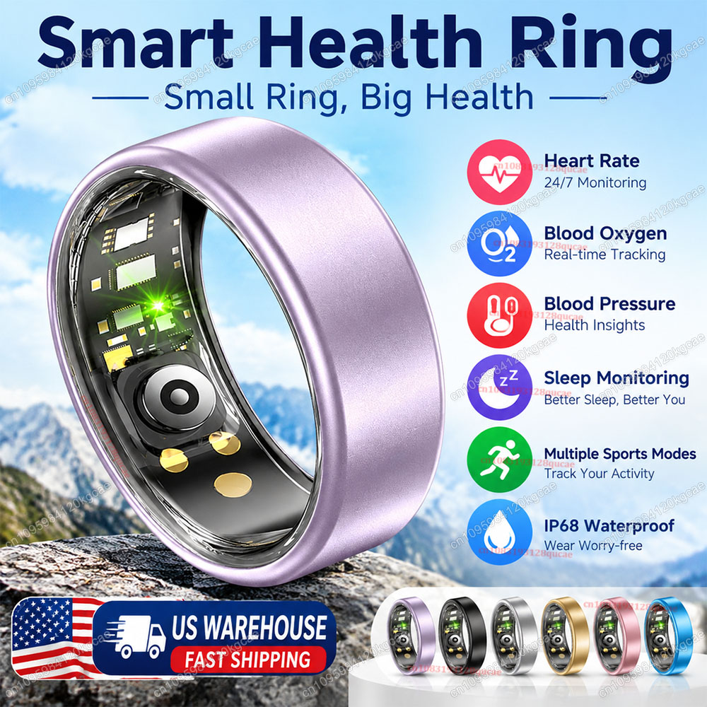 Smart Ring Heart Rate Blood Pr - Blood Pressure Monitor 评论和价格