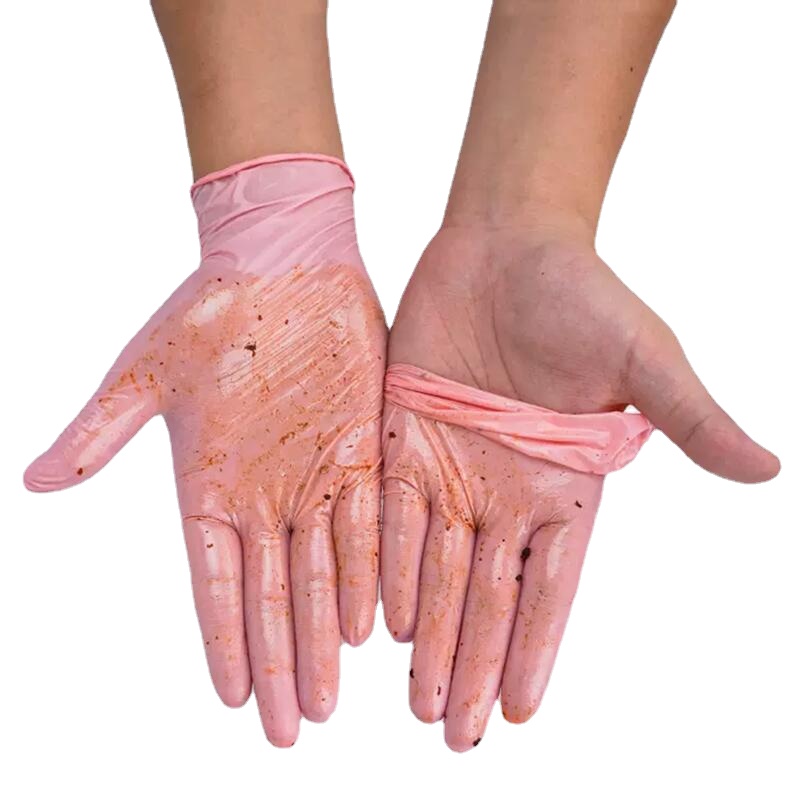 50/100PCS Pink Nitrile Gloves  - Medical Gloves 评论和价格