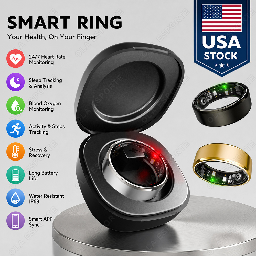 Smart Ring Men Women With Char - Blood Pressure Monitor 评论和价格
