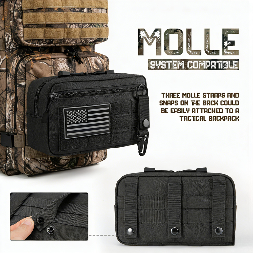 Tactical Molle EDC Pouch Outdo - First Aid Kit 评论和价格