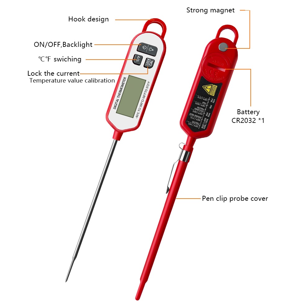 Digital Meat Thermometer  Inst - Thermometer Digital 评论和价格