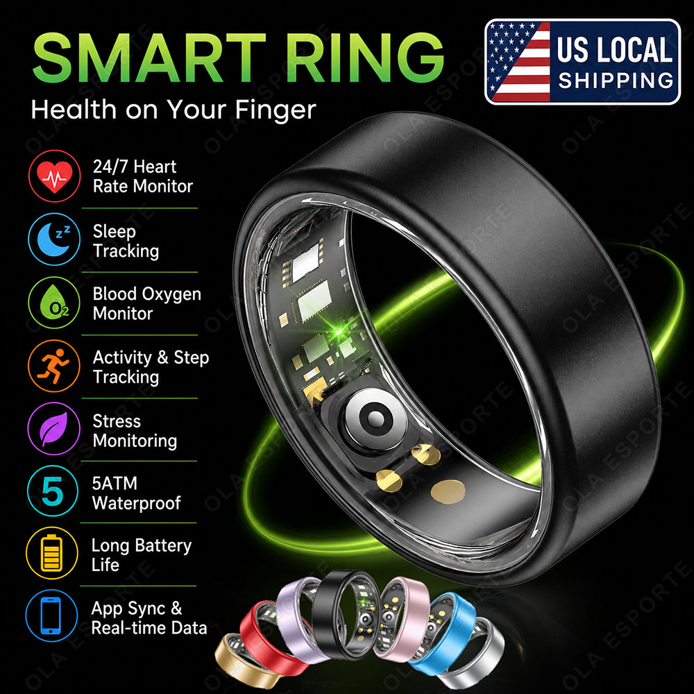 Multi-function Smart Ring Hear - Blood Pressure Monitor 评论和价格