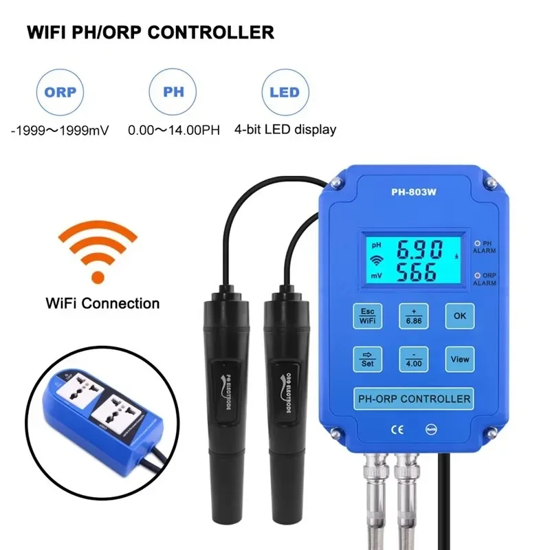 PH-803 Digital 2&1 PH ORP Redo - Thermometer Digital 评论和价格