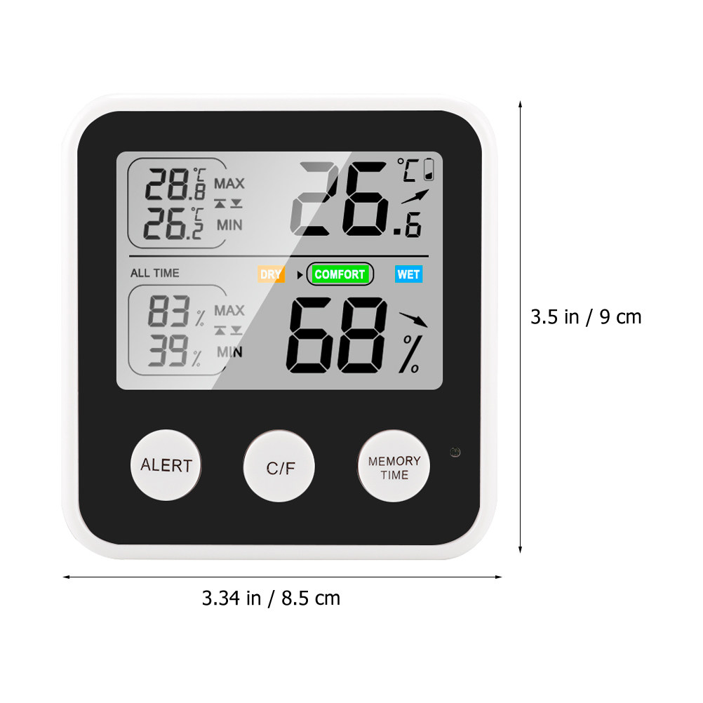 Mini Digital Hygrometer Thermo - Thermometer Digital 评论和价格