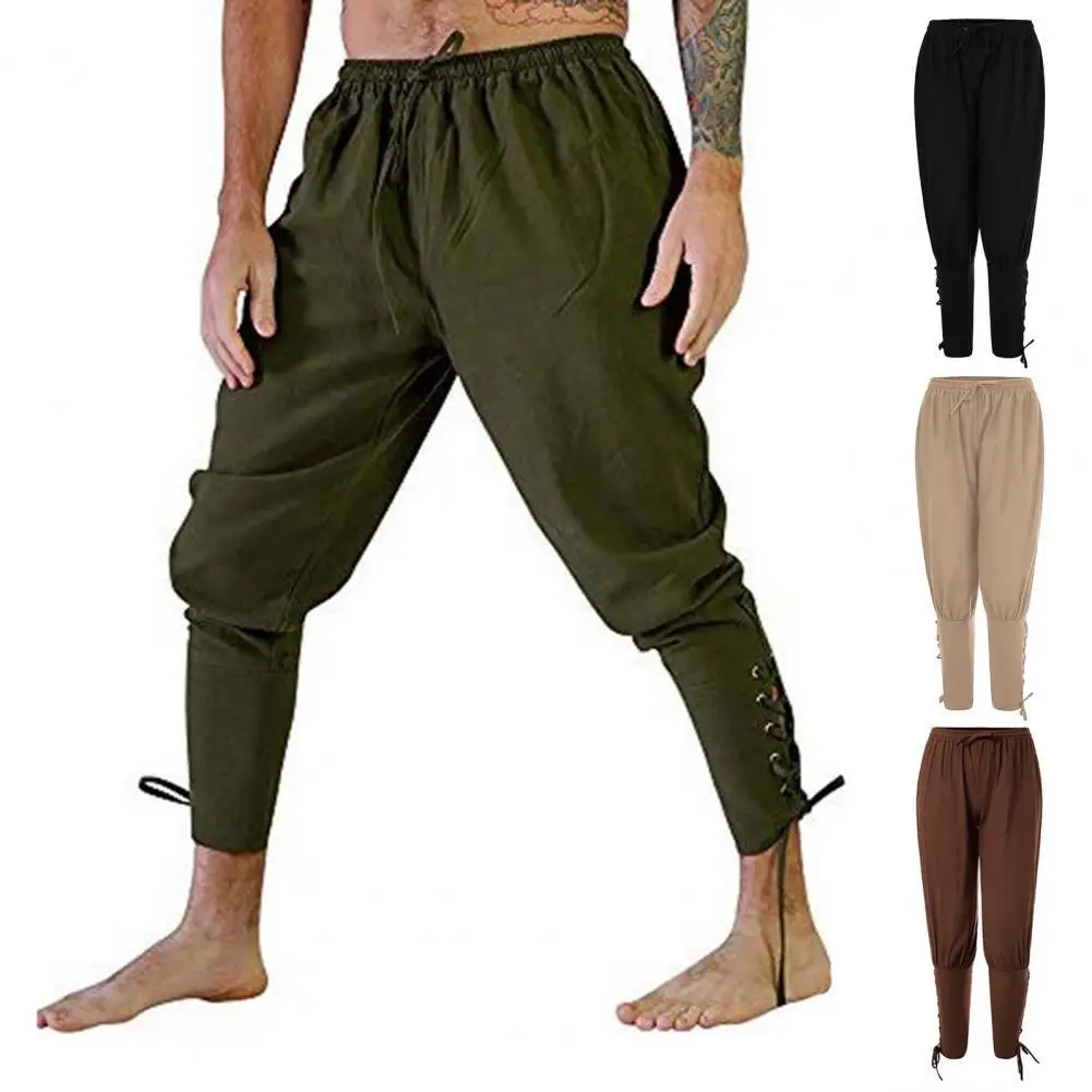 Adult Men Medieval Pirate Pant - Bandage 评论和价格