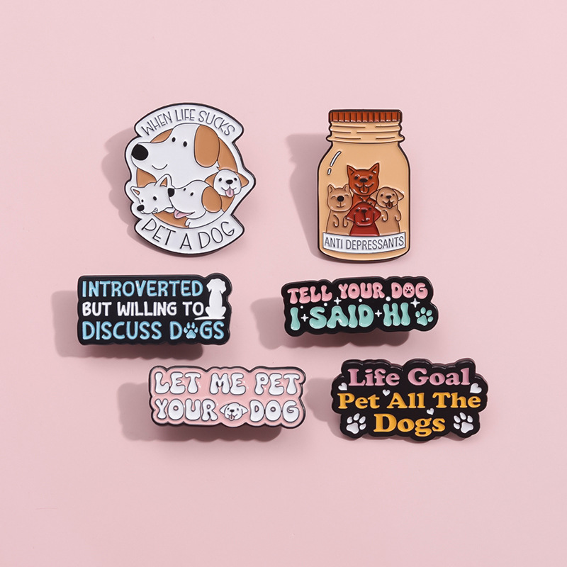Creative Letter Dog Enamel Bro - Stethoscope 评论和价格
